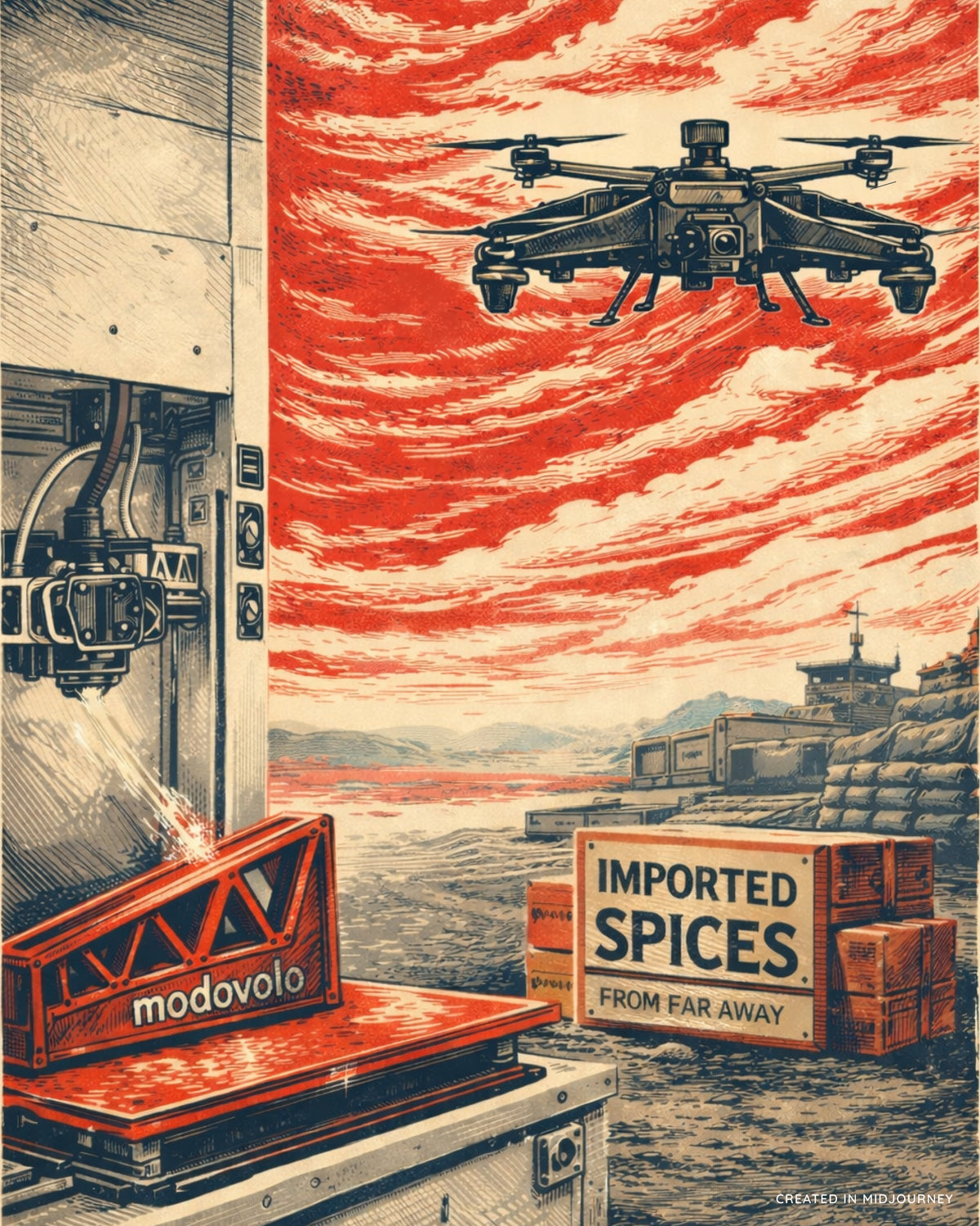 Why Spices Are Important to Both 15th-Century Empire-Building and One-Way Attack Drones