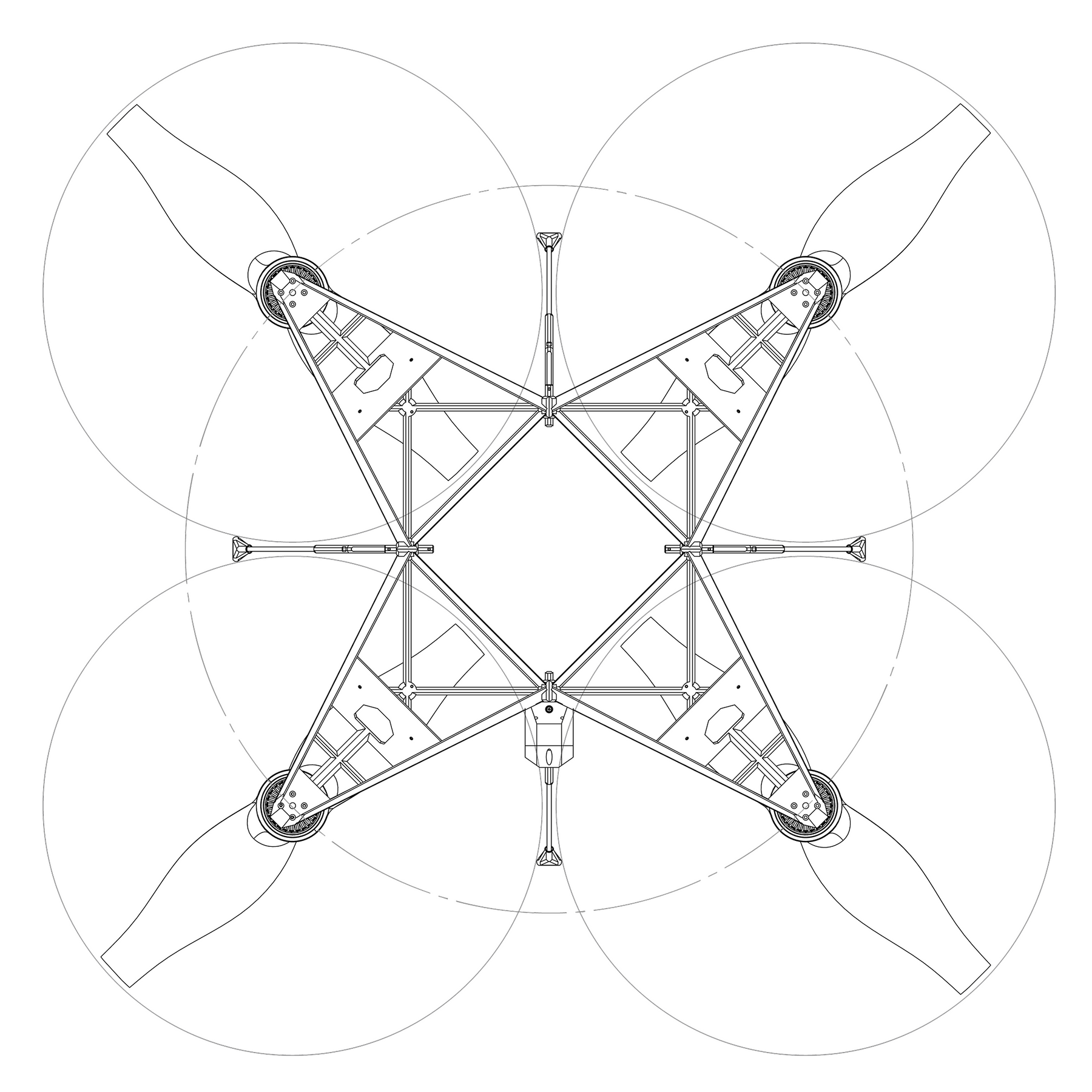 Modovolo Lift Quadcopter-X