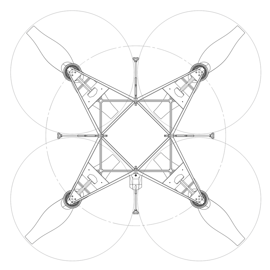 Modovolo Lift Quadcopter-X